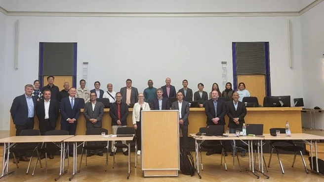 Visit at Palace of justice, Munich