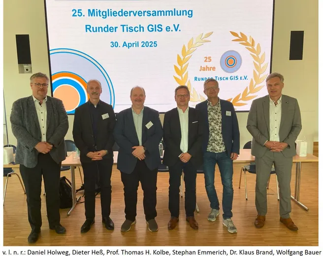 Vorstandsmitglieder Runder Tisch GIS e.V.