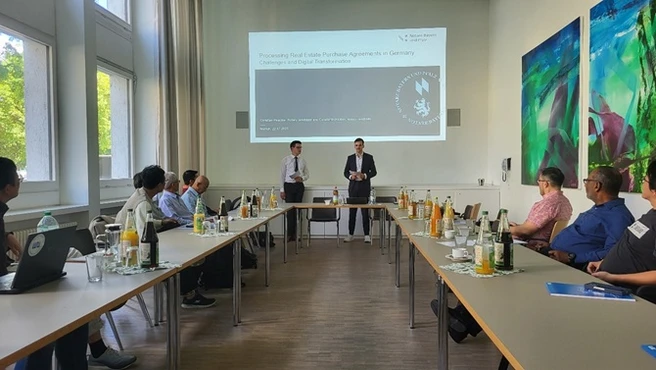 Presentations notaries at TUM